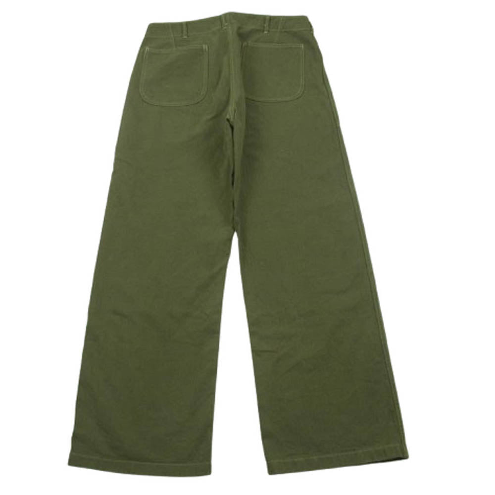 Buzz Rickson's バズリクソンズ BR42534 U.S. MARINE CORPS M-1941 HERRINGBONE PANTS M-4 1ユーティリティー トラウザース ミリタリー パンツ グリーン系 34【中古】