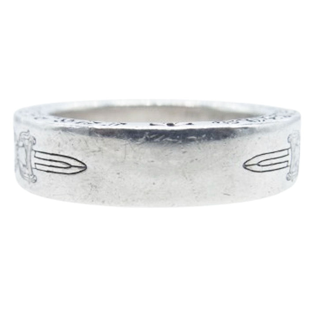 CHROME HEARTS クロムハーツ（原本無） DAGGER SPACER ダガー スペーサー 6ｍｍ リング シルバー系 14号【中古】