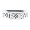 CHROME HEARTS クロムハーツ（原本無） FUCK YOU SPACER 6ｍｍ ファックユー スペーサー リング シルバー系 18号【中古】