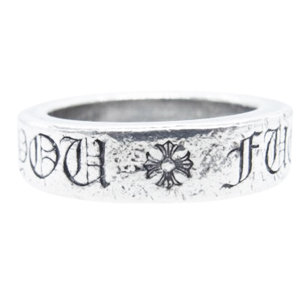 CHROME HEARTS クロムハーツ（原本無） FUCK YOU SPACER 6ｍｍ ファックユー スペーサー リング シルバー系 18号【中古】