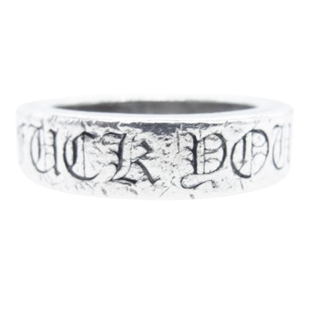 CHROME HEARTS クロムハーツ（原本無） FUCK YOU SPACER 6ｍｍ ファックユー スペーサー リング シルバー系 18号【中古】