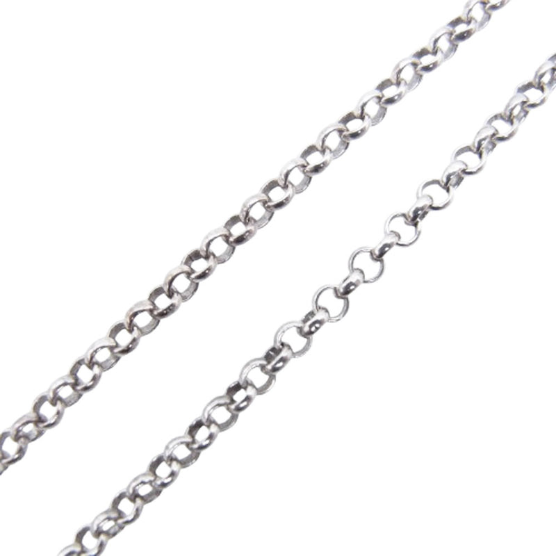 正規店購入本物22Kクロムハーツ18インチロールチェーン レシート原本あり クロムハーツネックレスロールチェーン22k18インチ(約45cm