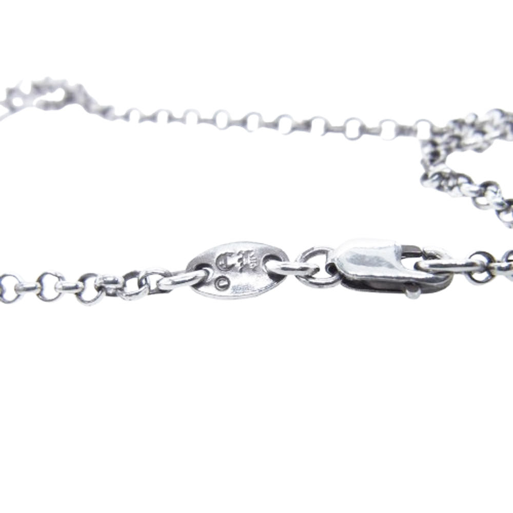 CHROME HEARTS クロムハーツ（原本無） NECKCHAIN ロールチェーン R18 18inch 18インチ シルバー系【中古】