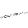 CHROME HEARTS クロムハーツ（原本無） NECKCHAIN ロールチェーン R18 18inch 18インチ シルバー系【中古】