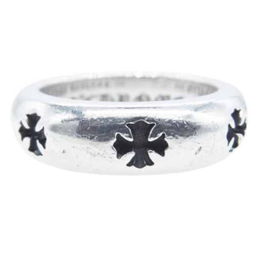 CHROME HEARTS クロムハーツ（原本無） NEGATIVE CH PLUS ネガティブ CHプラス リング シルバー系 9.5号【中古】