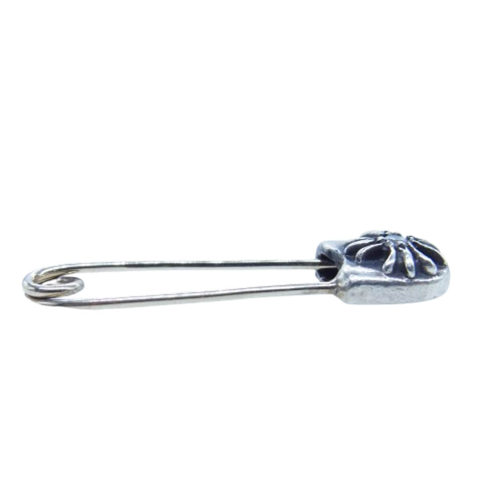 CHROME HEARTS クロムハーツ（原本無） SAFETY PIN SM 1DIA セーフティピンスモール 1ダイヤ シルバー系【中古】