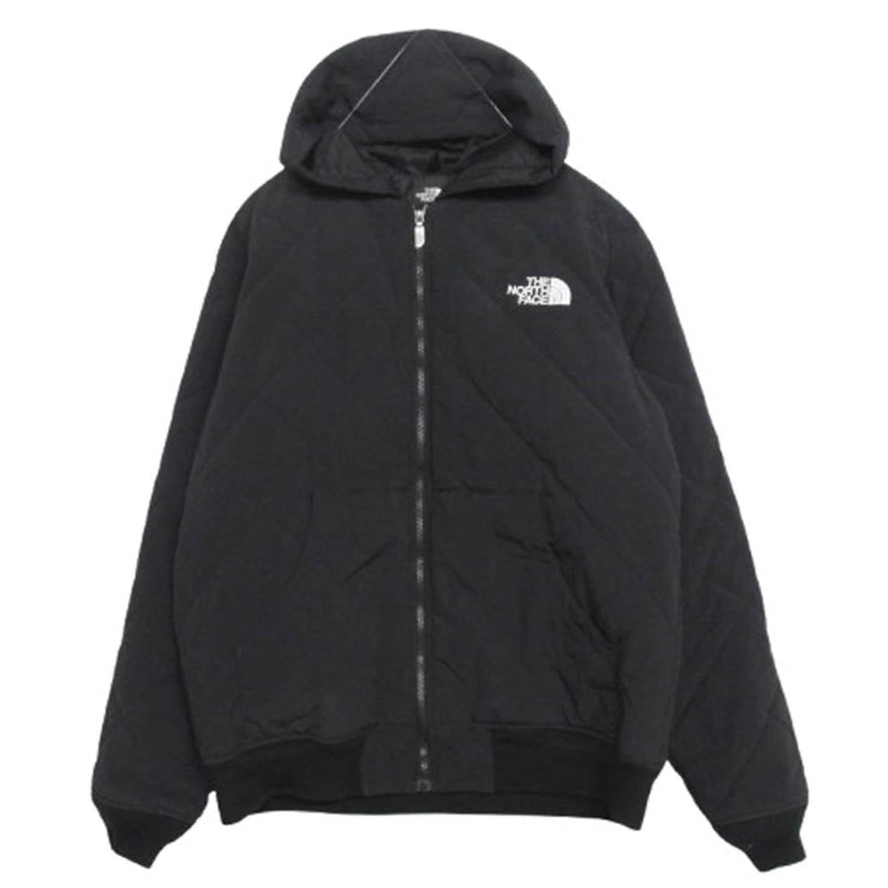 THE NORTH FACE ノースフェイス NY82451 Yakkin JACKET ヤッキン ジャケット フーデッド 中綿ジャケット ブラック系 XL【中古】