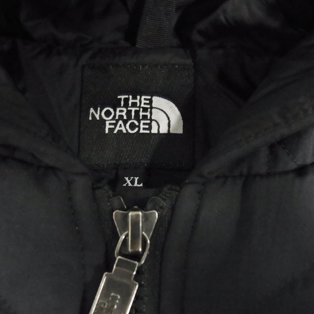 THE NORTH FACE ノースフェイス NY82451 Yakkin JACKET ヤッキン ジャケット フーデッド 中綿ジャケット ブラック系 XL【中古】
