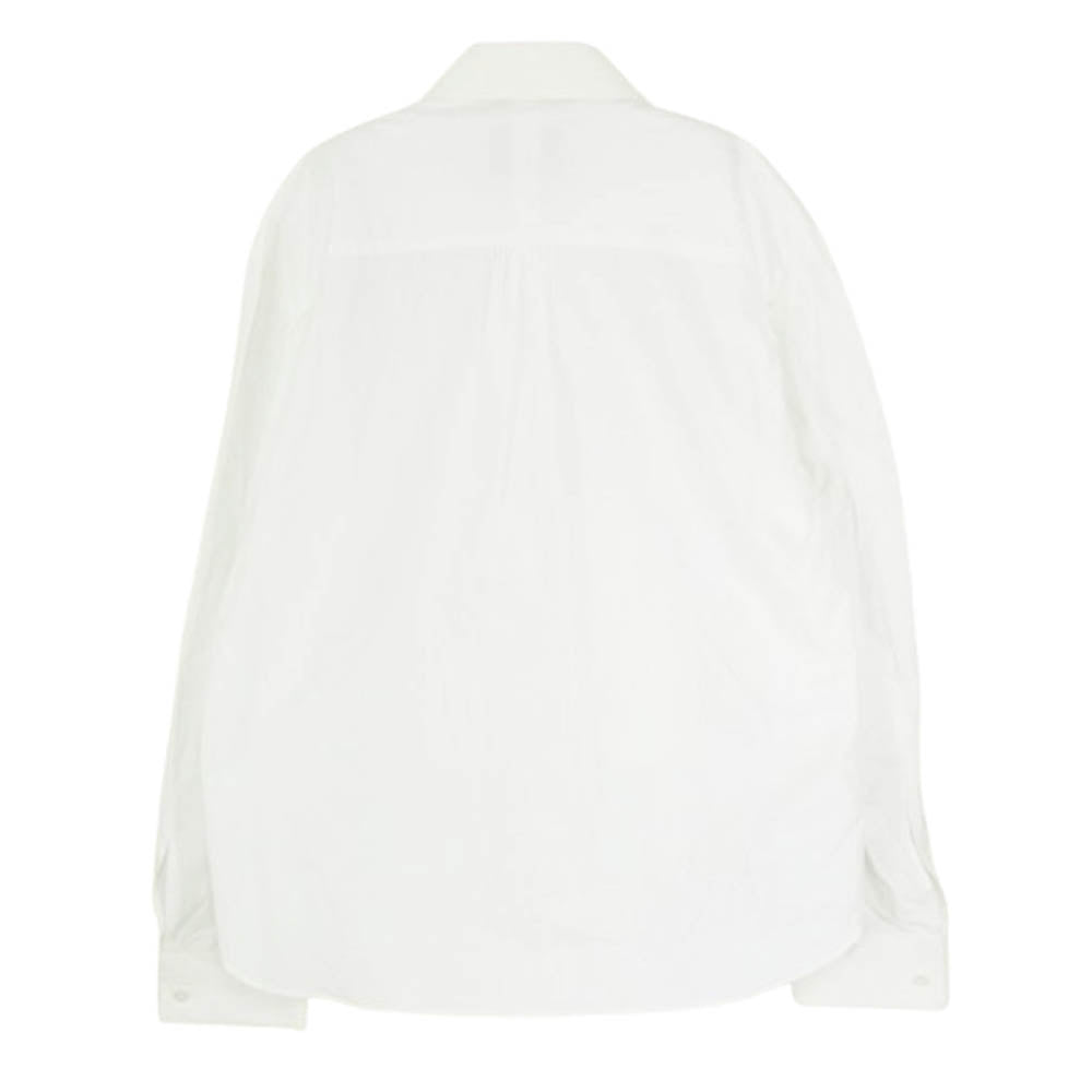 NUMBER(N)INE ナンバーナイン F08-NS013 レギュラカラー ピンタック 長袖 ドレス シャツ ホワイト系 4【中古】