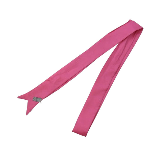 DIOR HOMME ディオールオム シルク ミッツァ ナロースカーフ ピンク系【中古】