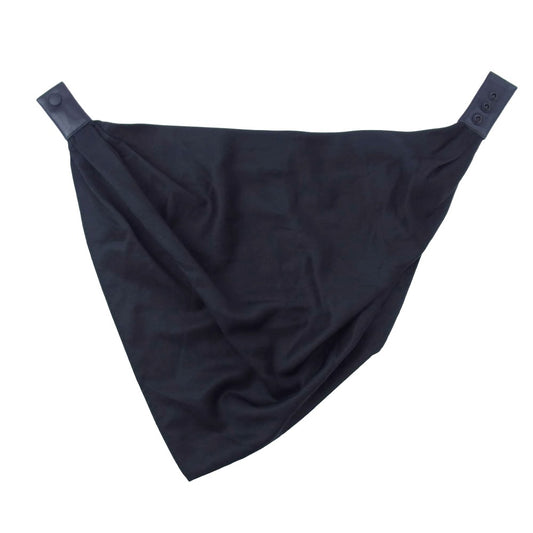 DIOR HOMME ディオールオム シルク スナップボタン ラップスカーフ ブラック系【中古】