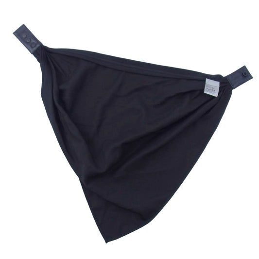 DIOR HOMME ディオールオム シルク スナップボタン ラップスカーフ ブラック系【中古】