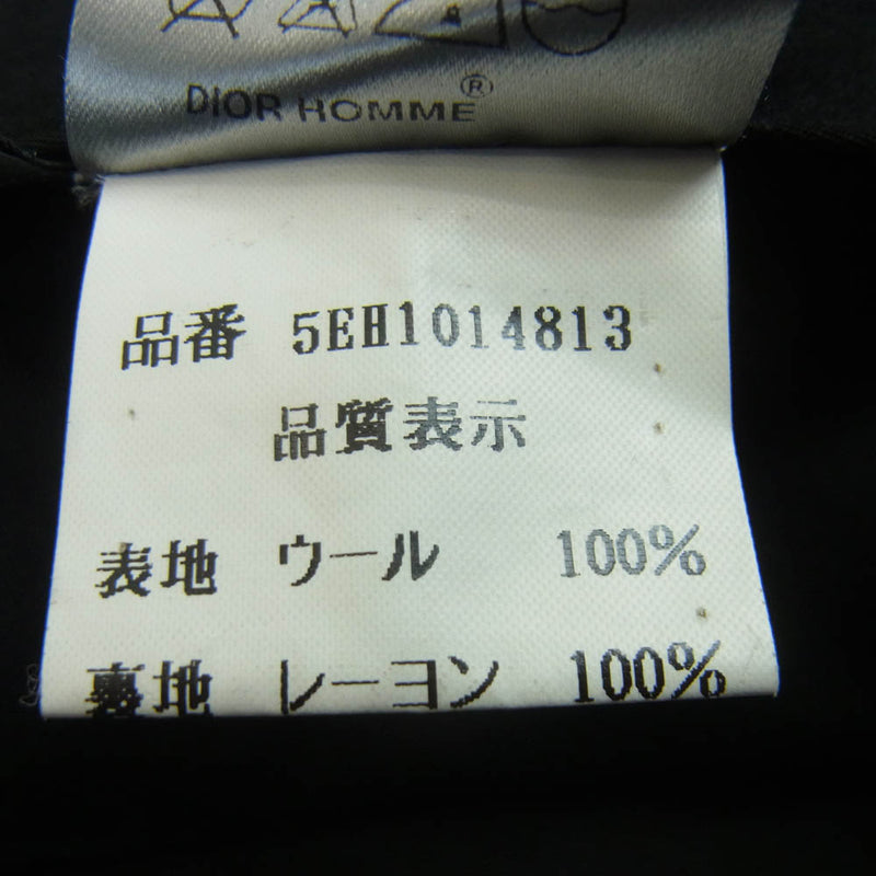 DIOR HOMME ディオールオム 05SS 5EH1014813 エディ期 ウール ワイド