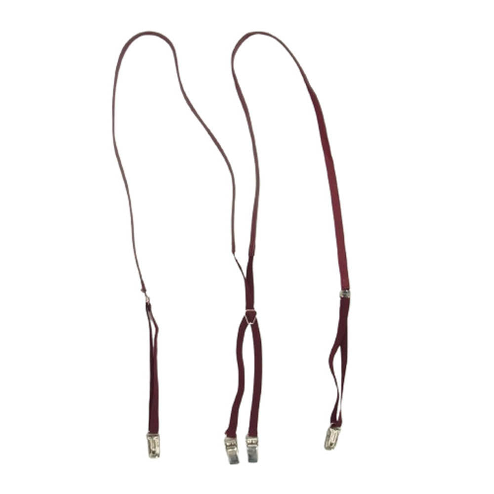 DIOR HOMME ディオールオム 06SS 175-BM-1025 エディ期 レザー ナロー サスペンダー レッド系【中古】