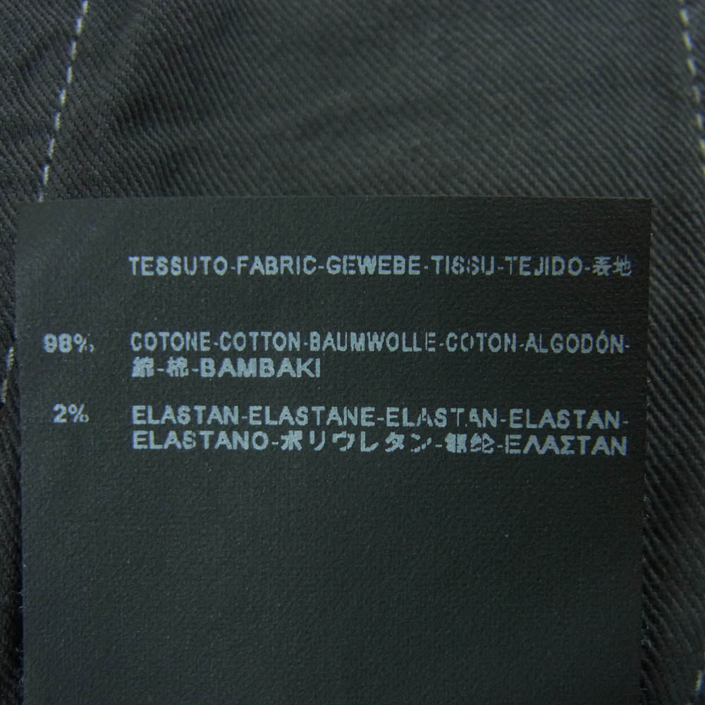 SAINT LAURENT サンローラン 16AW 391659 Y851I エディ期 Destroyed Skinny Jeans デストロイ ダメージ スキニー デニム パンツ ブラック系 32【中古】