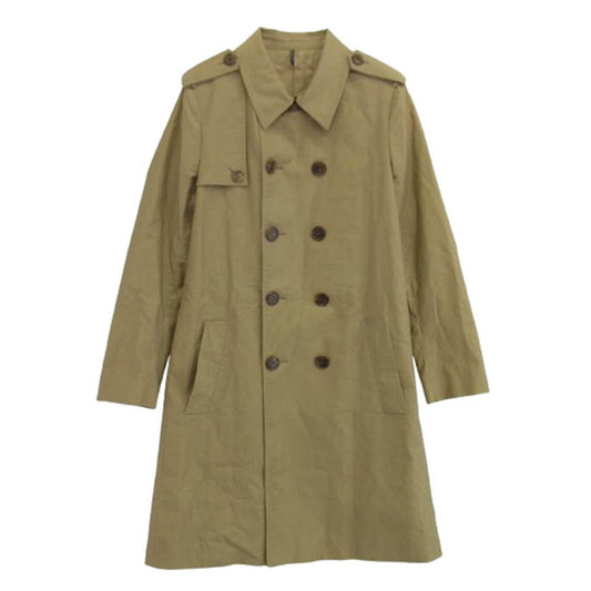 DIOR HOMME ディオールオム 07AW 7H3130500347 エディ期 ポリコットンツイル トレンチ コート ブラウン系 48【中古】