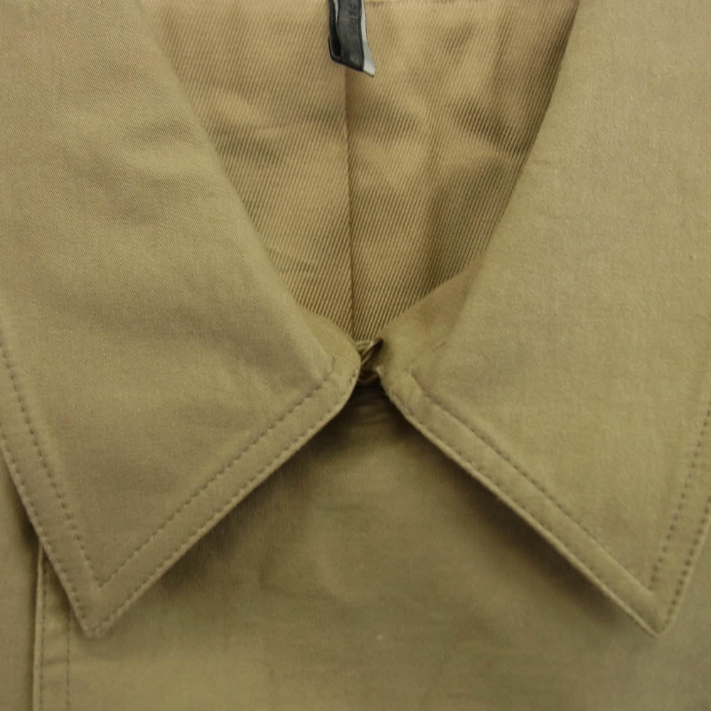 DIOR HOMME ディオールオム 07AW 7H3130500347 エディ期 ポリコットンツイル トレンチ コート ブラウン系 48【中古】