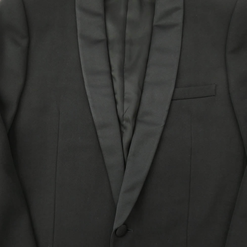 DIOR HOMME ディオールオム 5EH2025224 エディ期 スモーキング タキシード ジャケット ブラック系 48【中古】