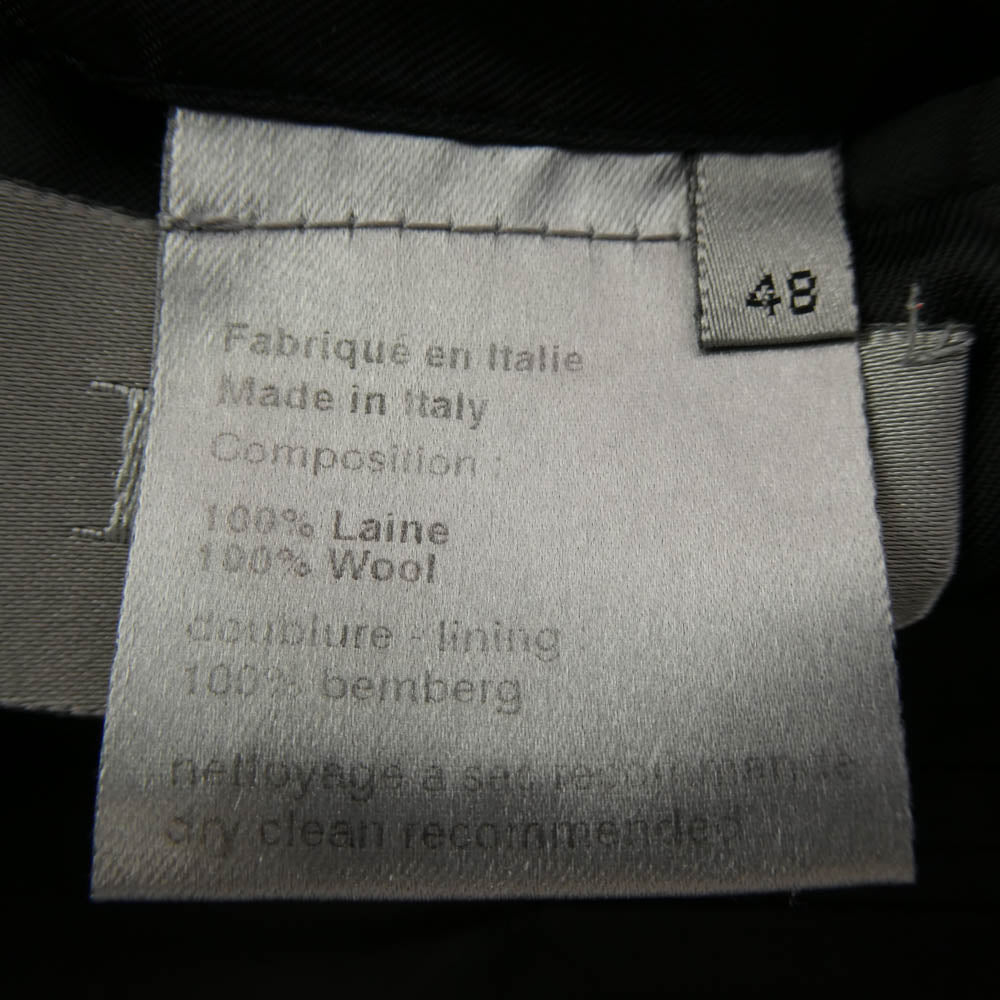 DIOR HOMME ディオールオム 5EH2025224 エディ期 スモーキング タキシード ジャケット ブラック系 48【中古】