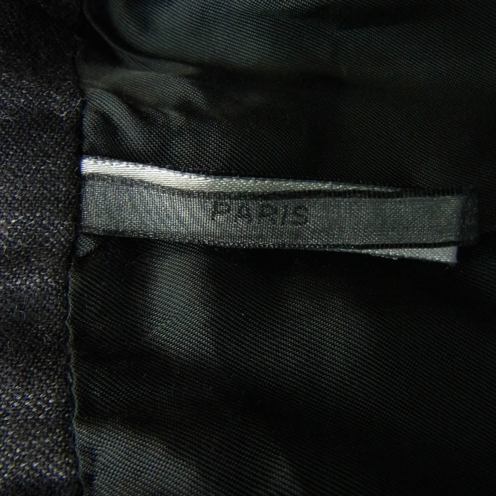 DIOR HOMME ディオールオム 04AW 4HH1021813 エディ期 グラデーション ストライプ 1B テーラード ジャケット ダークグレー系 48【中古】