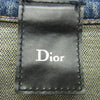 DIOR HOMME ディオールオム 04AW 4HH1049105 エディ期 汚れ加工 デニム ジャケット インディゴブルー系 48【中古】