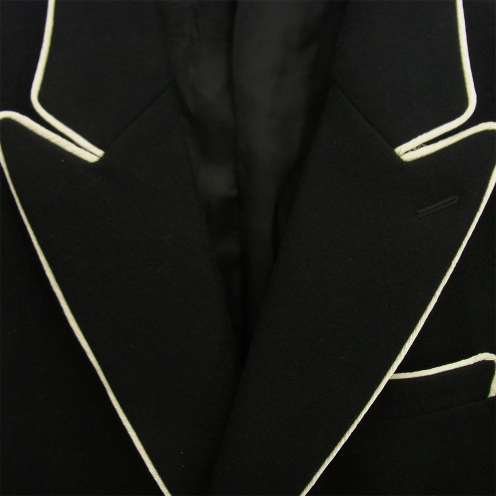 DIOR HOMME ディオールオム 06AW 6HH1024205 エディ期 パイピング ブレザー ジャケット ブラック系 50【中古】