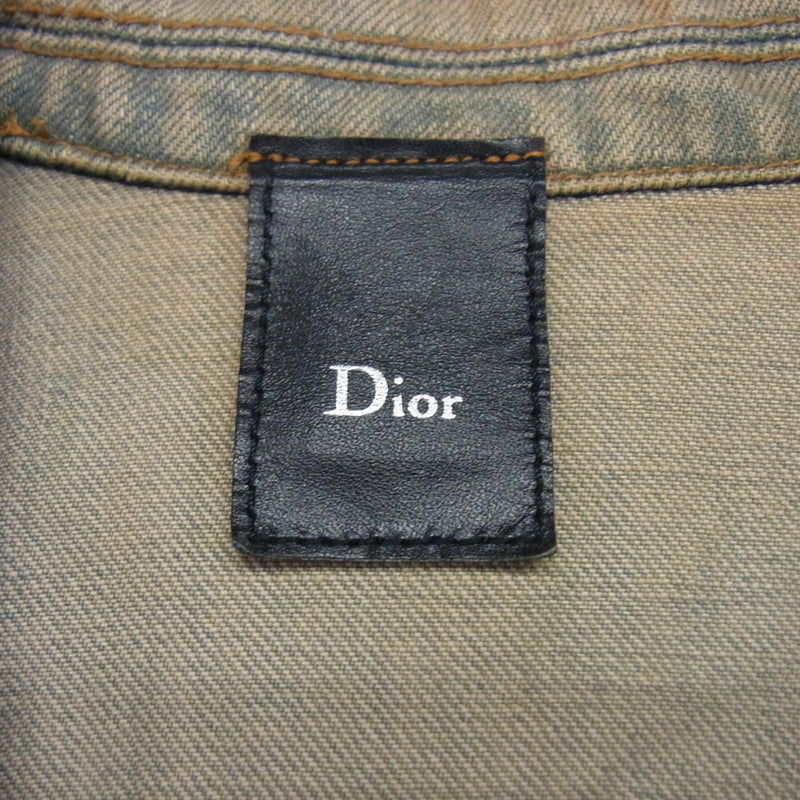 DIOR HOMME ディオールオム 04SS エディ期 アイスブルー ラスター