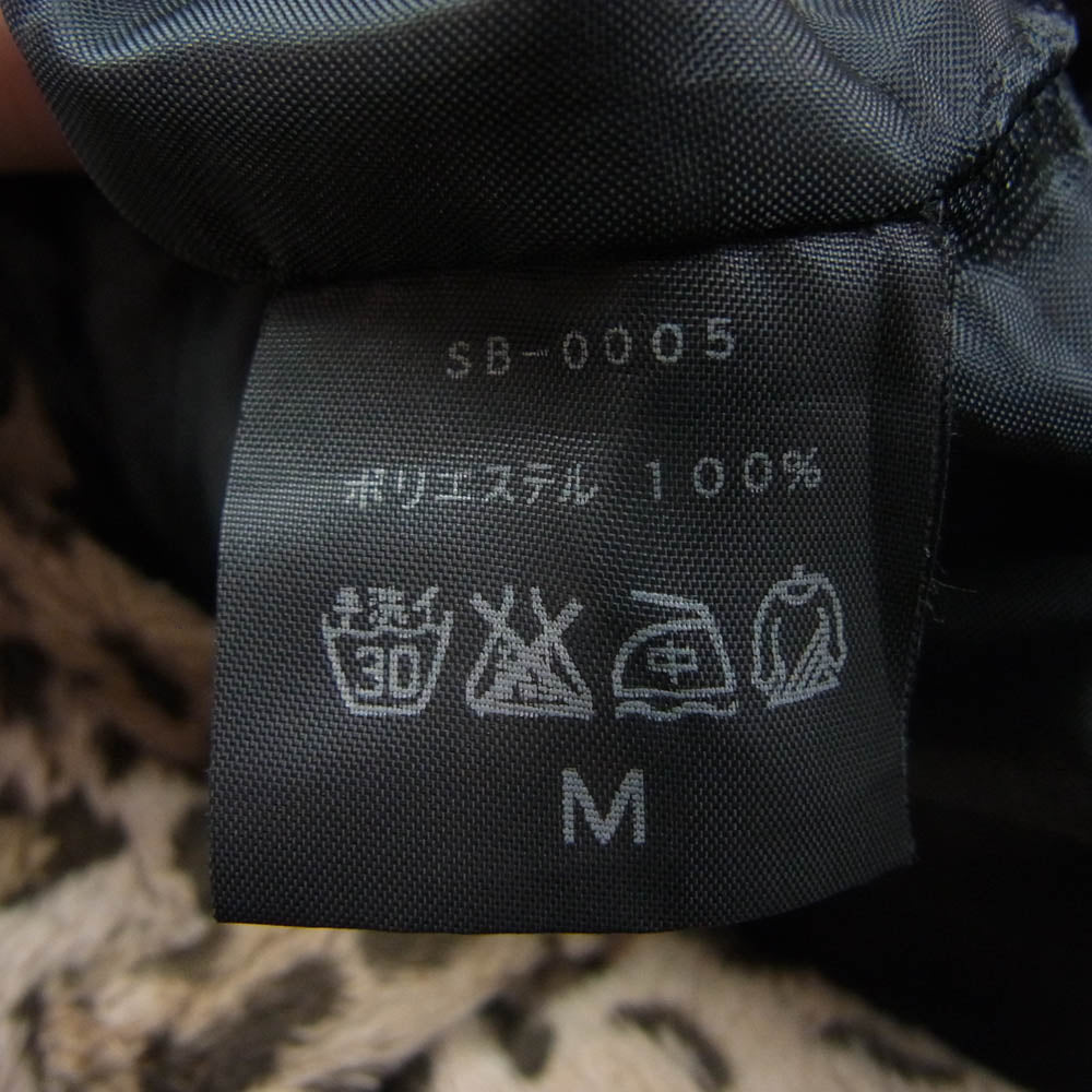 HEX ANTISTYLE ヘックスアンチスタイル ヒョウ柄 レオパード ハーフ パンツ ブラウン系 M【中古】