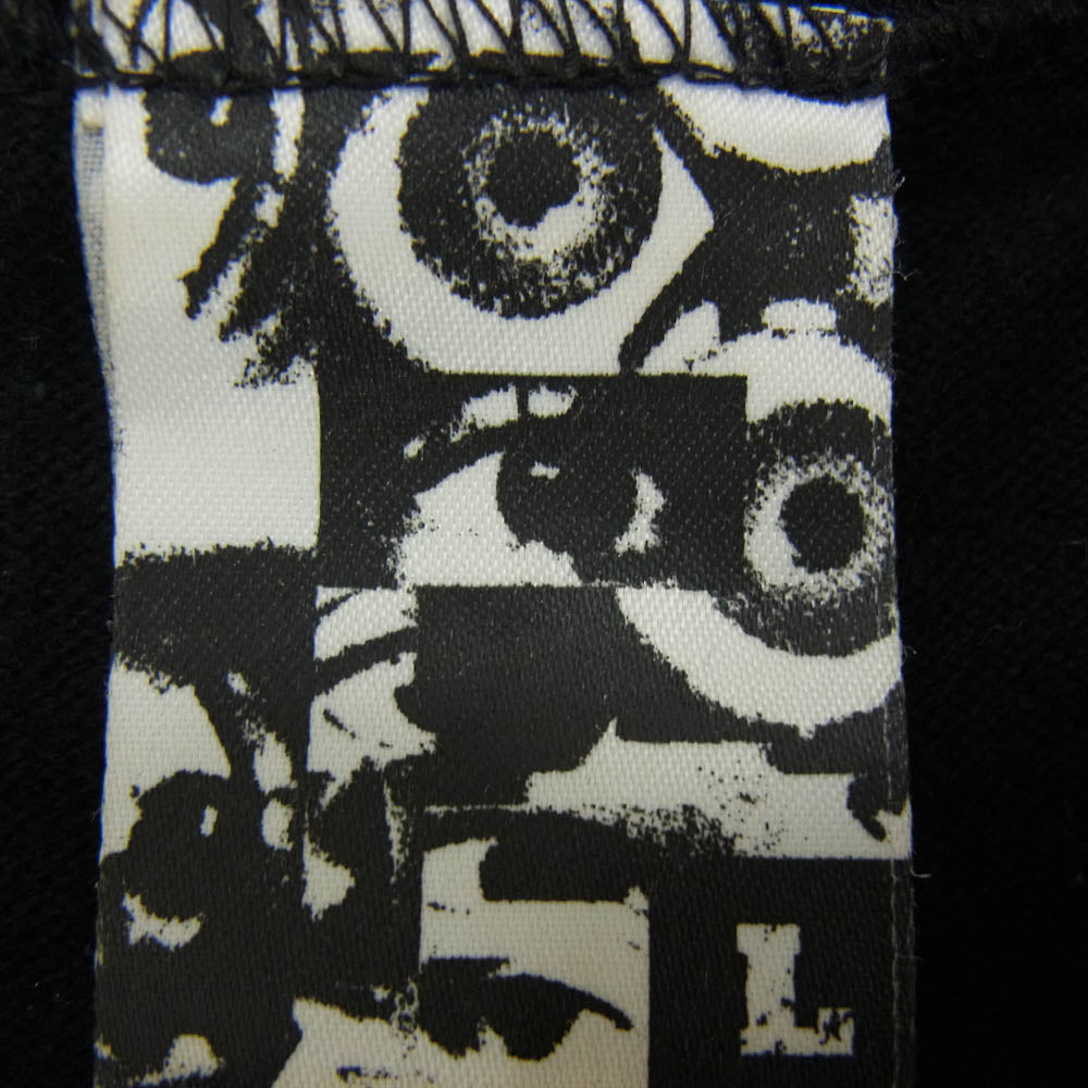 HEX ANTISTYLE ヘックスアンチスタイル フロント プリント 長袖 Tシャツ ブラック系 L【中古】