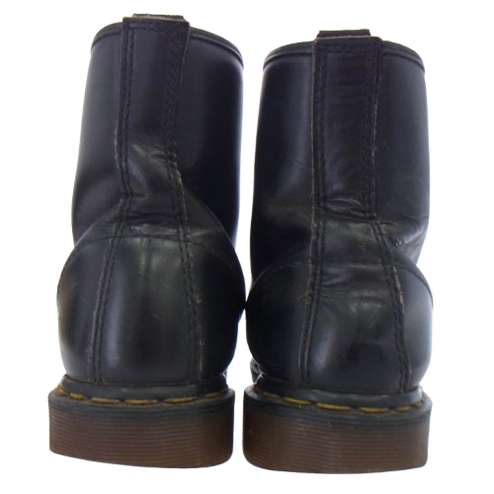 Dr.Martens ドクターマーチン イングランド製 8ホール レザー ブーツ ブラック系【中古】