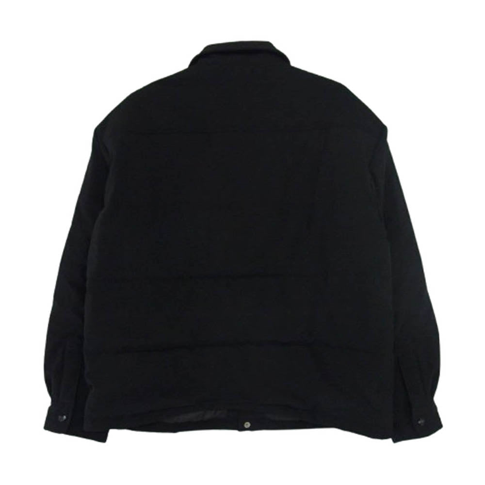 NEIGHBORHOOD ネイバーフッド 24SS 242TSNH-SHM08 PADDED SHIRT LS ロゴ 刺繍 ジャケット ブラック系 L【中古】