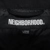 NEIGHBORHOOD ネイバーフッド 24SS 242TSNH-SHM08 PADDED SHIRT LS ロゴ 刺繍 ジャケット ブラック系 L【中古】