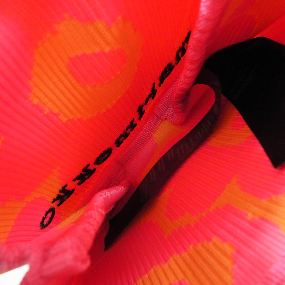 marimekko マリメッコ Knitted Mini Tote Merirosvo メリロスヴォ ミニトートバッグ オレンジ系【中古】