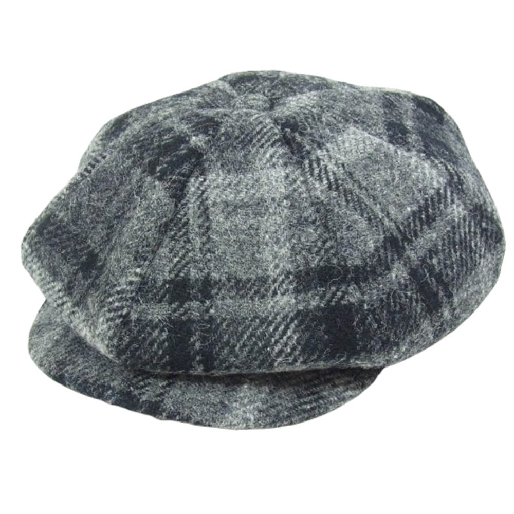 A BATHING APE アベイシングエイプ GORILLA WOOL ウール キャスケット グレー系 ブラック系 M【中古】