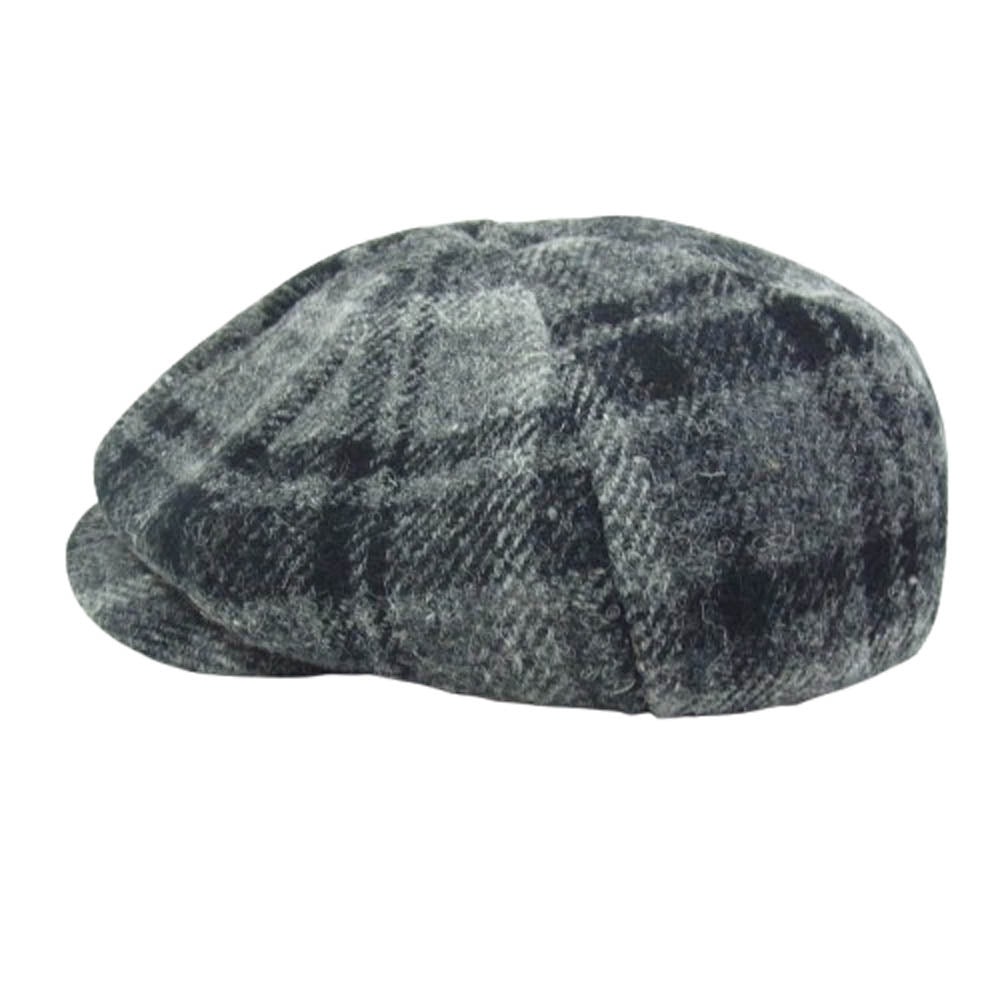A BATHING APE アベイシングエイプ GORILLA WOOL ウール キャスケット グレー系 ブラック系 M【中古】