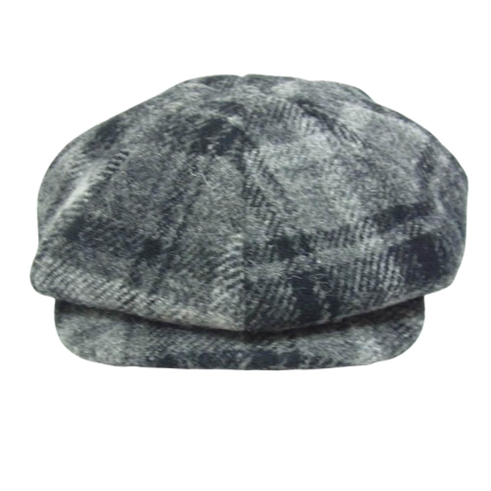 A BATHING APE アベイシングエイプ GORILLA WOOL ウール キャスケット グレー系 ブラック系 M【中古】
