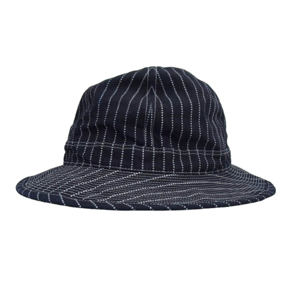 JELADO ジェラード Wabash Fatigue Hat ファティーグ ハット インディゴ ウォバッシュ ネイビー系 M【美品】【中古】