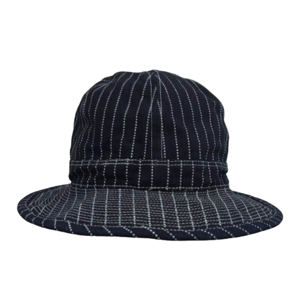 JELADO ジェラード Wabash Fatigue Hat ファティーグ ハット インディゴ ウォバッシュ ネイビー系 M【美品】【中古】