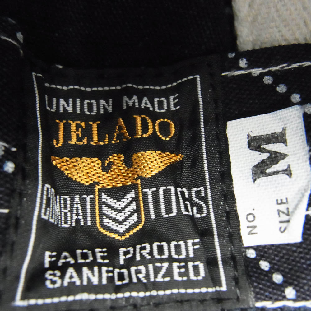 JELADO ジェラード Wabash Fatigue Hat ファティーグ ハット インディゴ ウォバッシュ ネイビー系 M【美品】【中古】