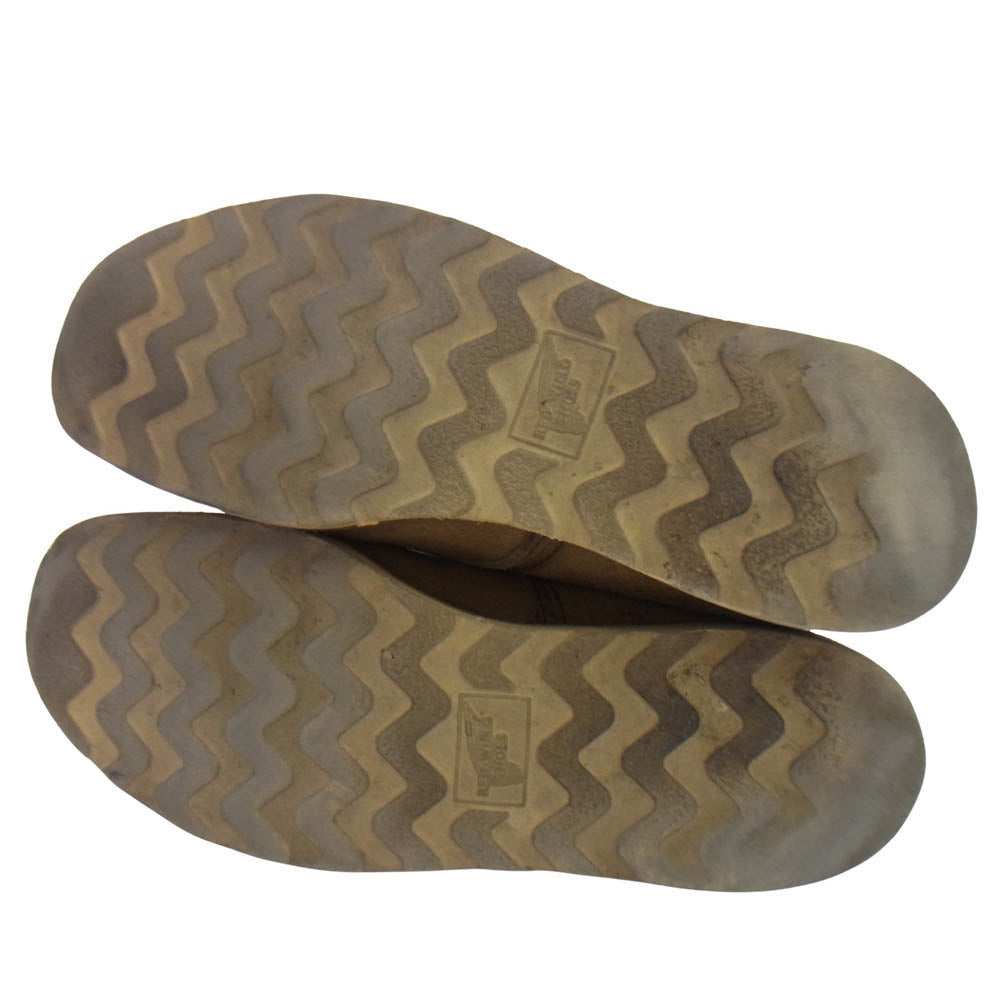 RED WING レッドウィング 8167 刺繍羽タグ アイリッシュセッター プレーントゥ スエード ブーツ ベージュ系 US8E【中古】