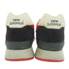 NEW BALANCE ニューバランス M577SMR 英国製 ローカット スニーカー レッド系 ブラック系 グレー系 UK7.5【中古】