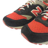 NEW BALANCE ニューバランス M577SMR 英国製 ローカット スニーカー レッド系 ブラック系 グレー系 UK7.5【中古】