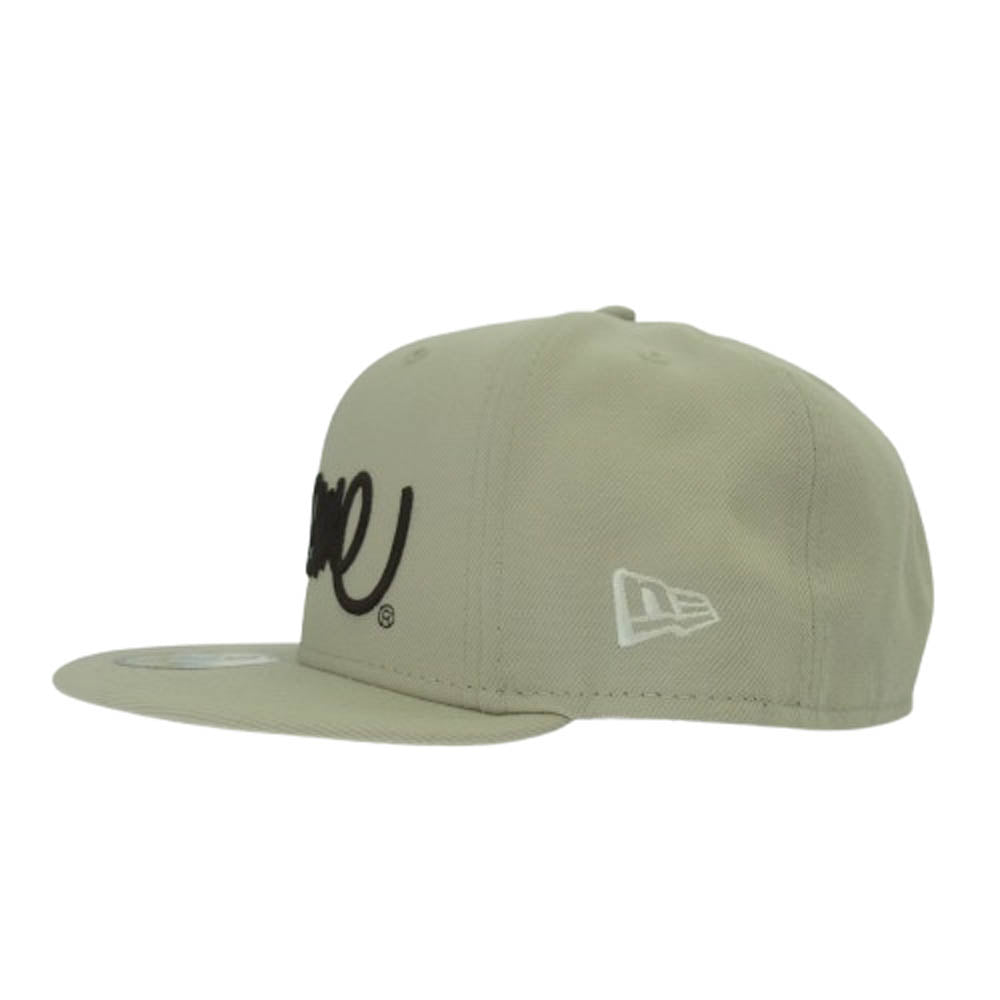 Supreme シュプリーム 22SS × NEW ERA ニューエラ Handstyle ハンドスタイル ロゴ刺繍 ベースボールキャップ ベージュ系【新古品】【未使用】【中古】