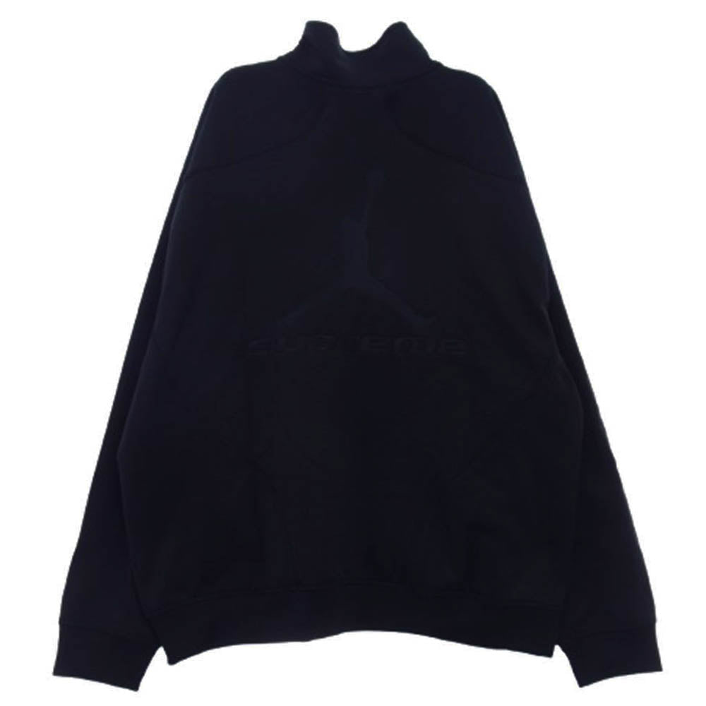 Supreme シュプリーム 24AW HF0830-010 × JORDAN ジョーダン TRICOT TRACK JACKET トリコット トラック ジャケット ブラック系 L【新古品】【未使用】【中古】