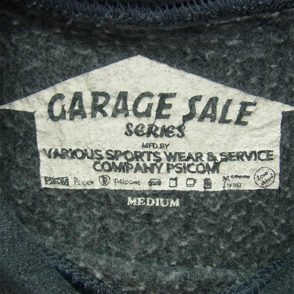 Psicom サイコム GARAGE SALE series フロントロゴプリント プルオーバー パーカー フーディー グレー系 M【中古】