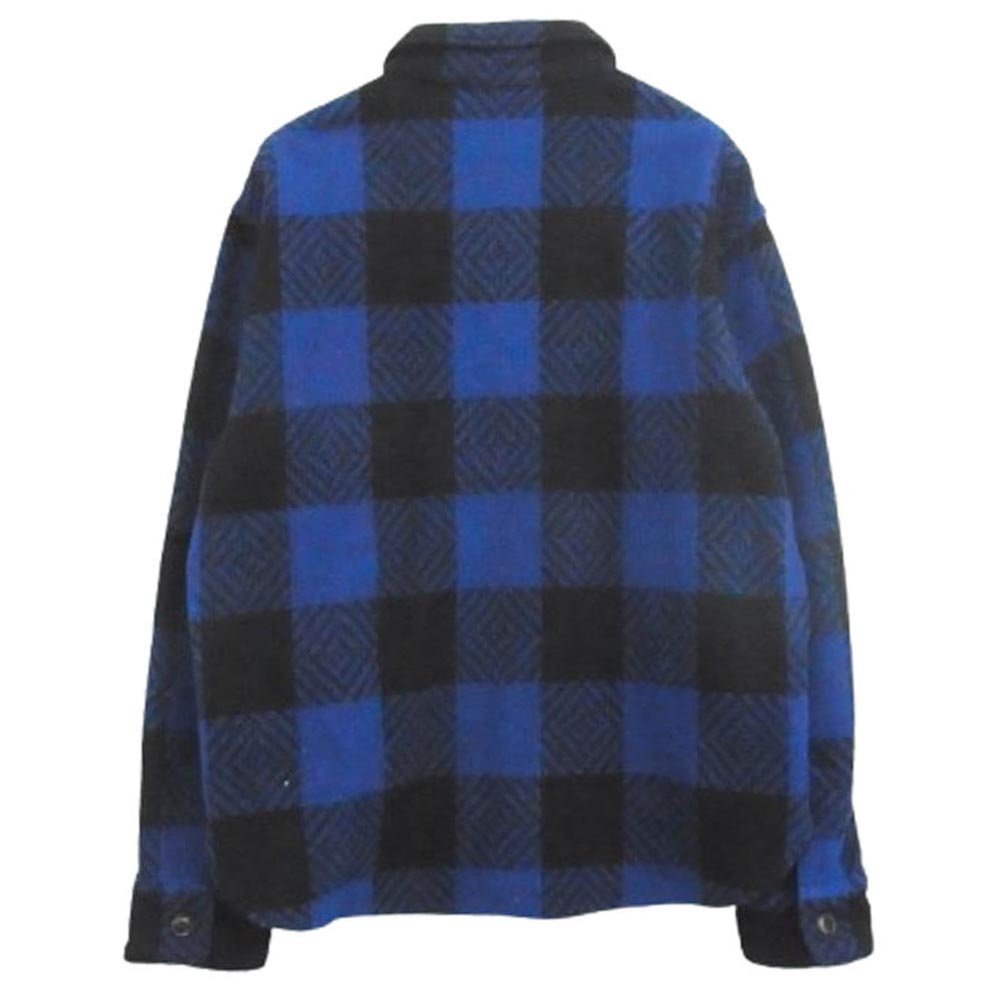 TENDERLOIN テンダーロイン 16AW T-BUFFALO SHT JKT バッファローチェック シャツ ジャケット ブルー系 S【中古】