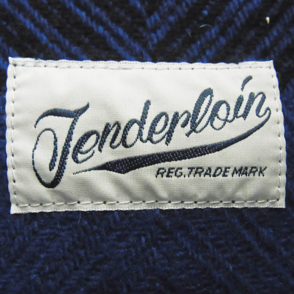 TENDERLOIN テンダーロイン 16AW T-BUFFALO SHT JKT バッファローチェック シャツ ジャケット ブルー系 S【中古】