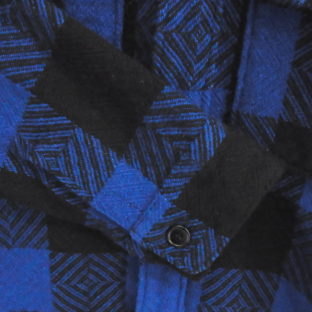 TENDERLOIN テンダーロイン 16AW T-BUFFALO SHT JKT バッファローチェック シャツ ジャケット ブルー系 S【中古】