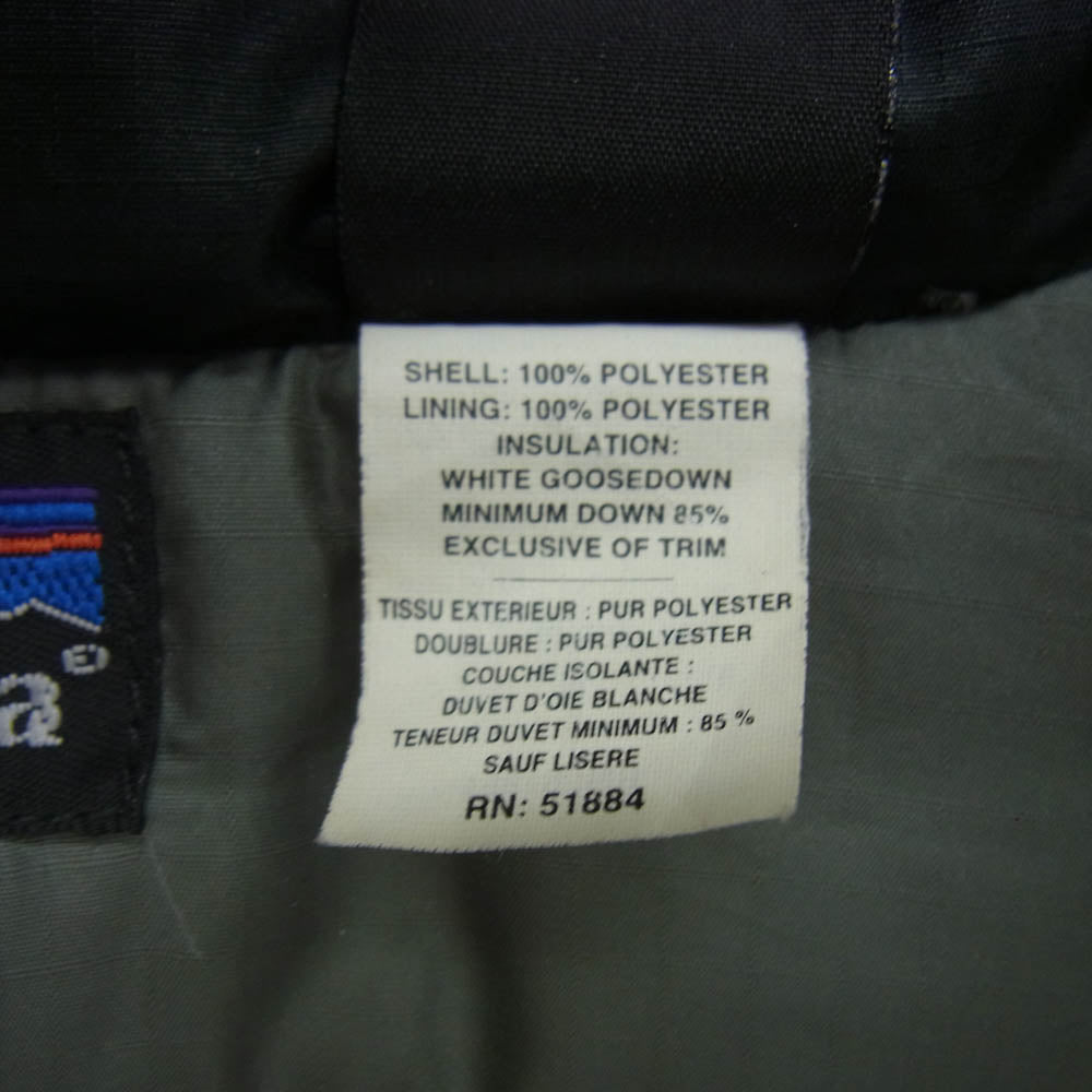 patagonia パタゴニア 84610F02 レディース ダウン ジャケット ブラック系 S【中古】