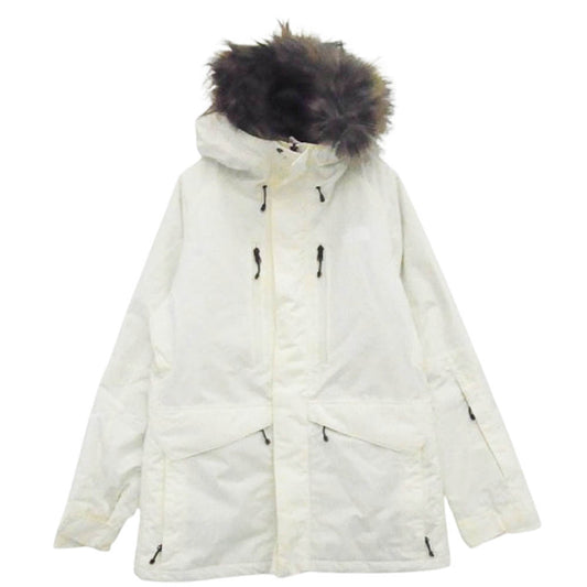 THE NORTH FACE ノースフェイス NS61905 Stormpeak Parka レディース ストームピークパーカ 中綿 ジャケット ホワイト系 レディースMサイズ【中古】